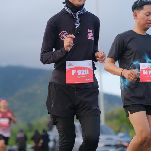 Race photo from KEDIRI HALF MARATHON 2026