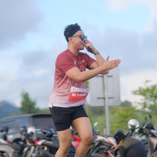 Race photo from KEDIRI HALF MARATHON 2026
