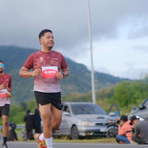 Race photo from KEDIRI HALF MARATHON 2026