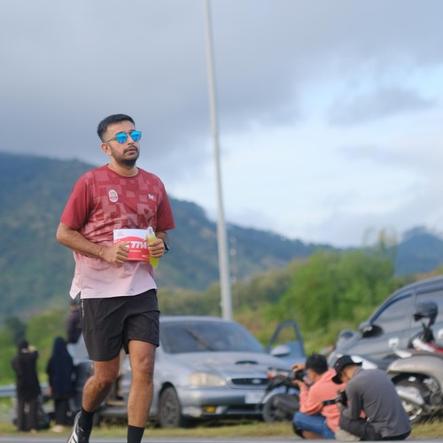 Race photo from KEDIRI HALF MARATHON 2026