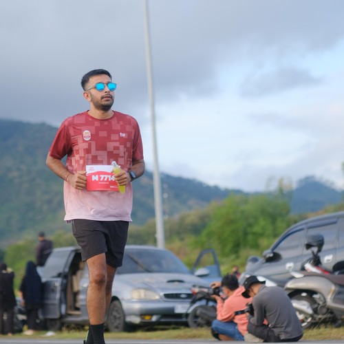 Race photo from KEDIRI HALF MARATHON 2026