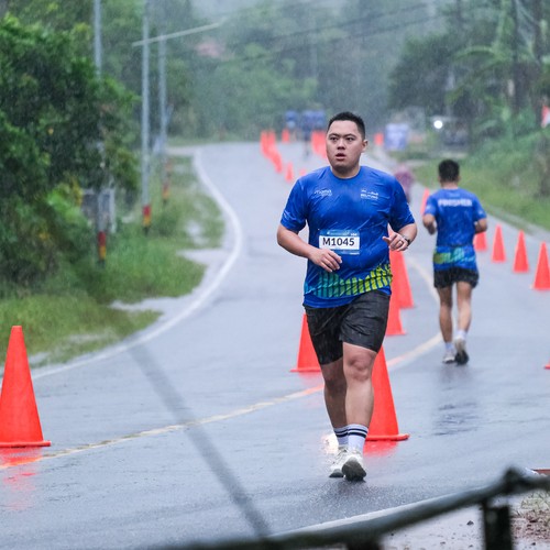 Race photo from Belitung Multisport Festival
