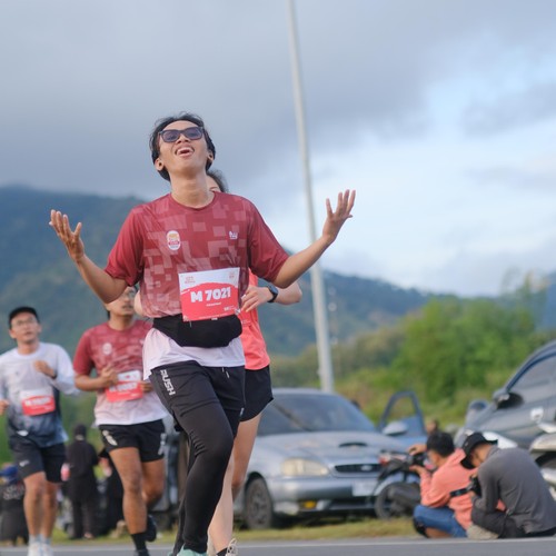 Race photo from KEDIRI HALF MARATHON 2026