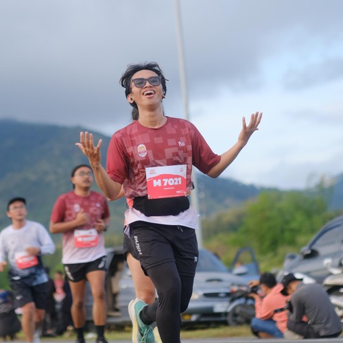 Race photo from KEDIRI HALF MARATHON 2026
