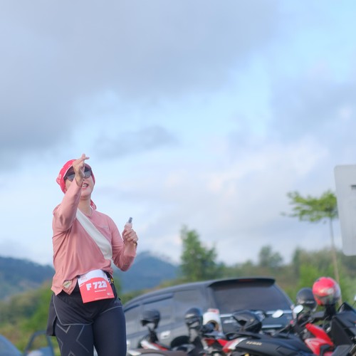 Race photo from KEDIRI HALF MARATHON 2026