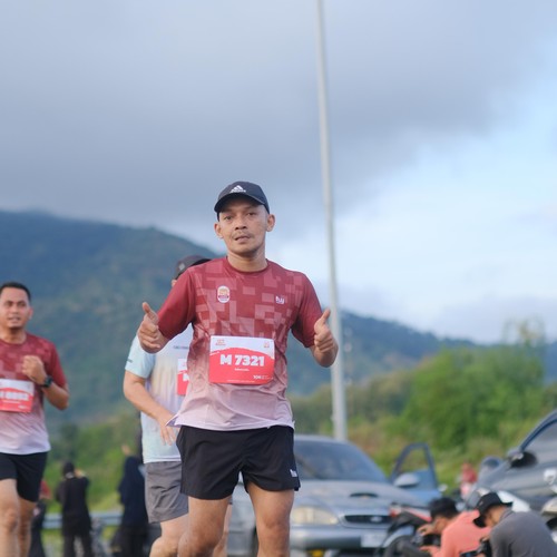 Race photo from KEDIRI HALF MARATHON 2026