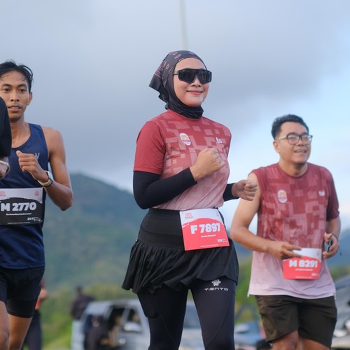 Race photo from KEDIRI HALF MARATHON 2026