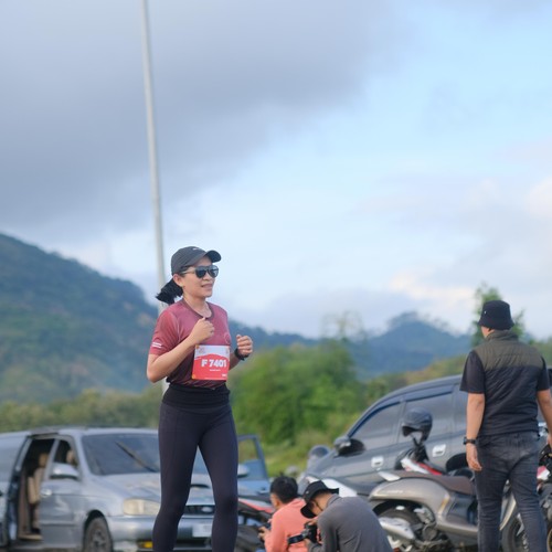 Race photo from KEDIRI HALF MARATHON 2026