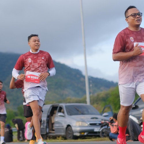 Race photo from KEDIRI HALF MARATHON 2026