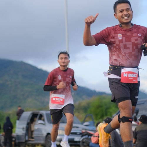 Race photo from KEDIRI HALF MARATHON 2026