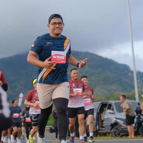 Race photo from KEDIRI HALF MARATHON 2026