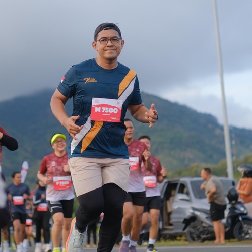 Race photo from KEDIRI HALF MARATHON 2026