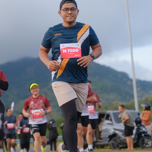 Race photo from KEDIRI HALF MARATHON 2026