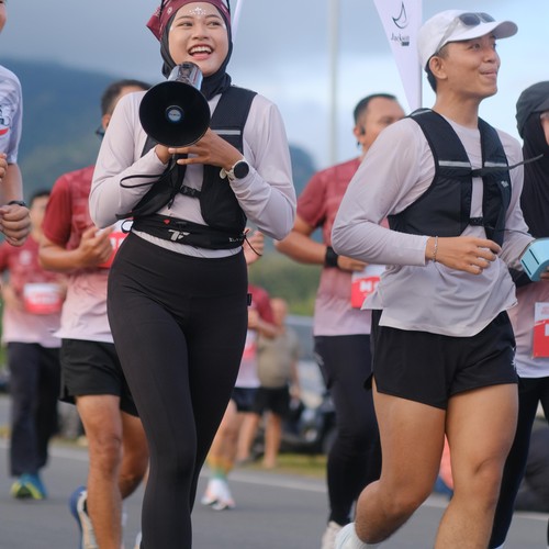 Race photo from KEDIRI HALF MARATHON 2026