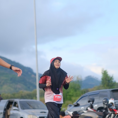 Race photo from KEDIRI HALF MARATHON 2026