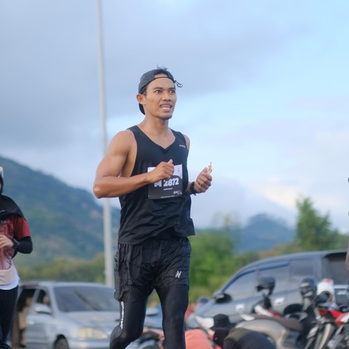 Race photo from KEDIRI HALF MARATHON 2026