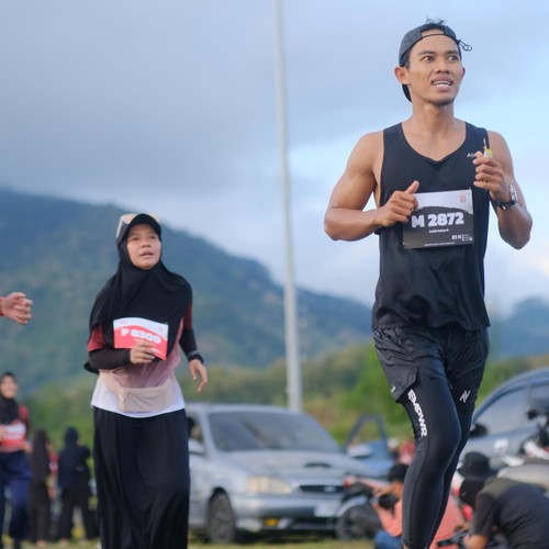 Race photo from KEDIRI HALF MARATHON 2026