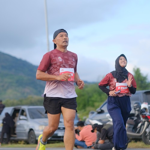 Race photo from KEDIRI HALF MARATHON 2026