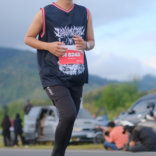Race photo from KEDIRI HALF MARATHON 2026
