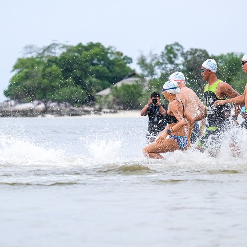 Race photo from Belitung Multisport Festival