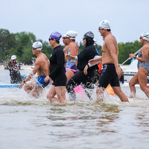 Race photo from Belitung Multisport Festival