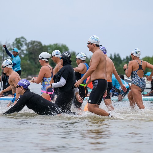 Race photo from Belitung Multisport Festival