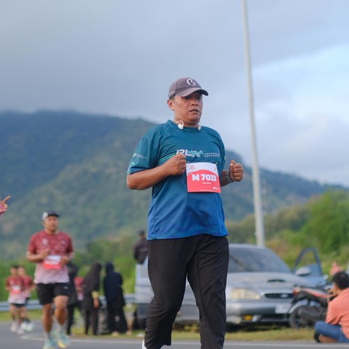 Race photo from KEDIRI HALF MARATHON 2026