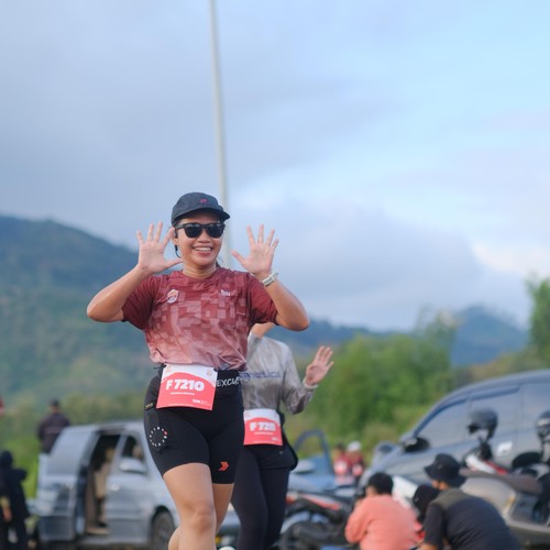 Race photo from KEDIRI HALF MARATHON 2026