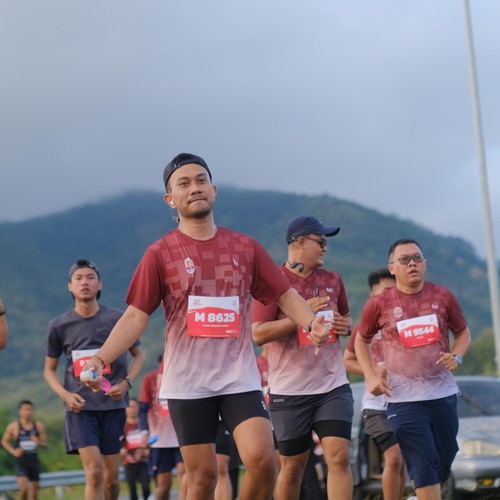 Race photo from KEDIRI HALF MARATHON 2026