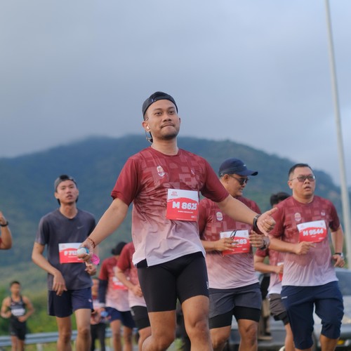 Race photo from KEDIRI HALF MARATHON 2026