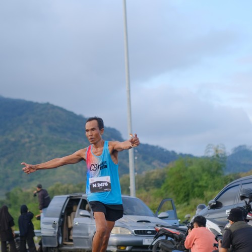 Race photo from KEDIRI HALF MARATHON 2026