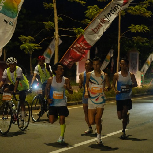 Race photo from KEDIRI HALF MARATHON 2026