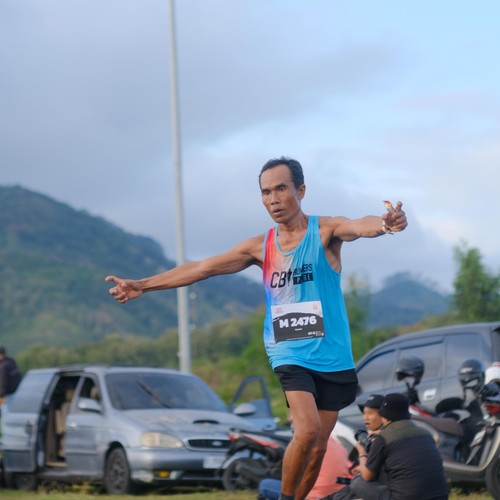 Race photo from KEDIRI HALF MARATHON 2026