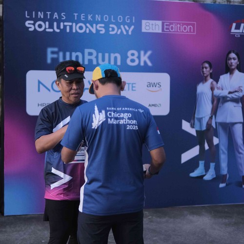 Race photo from LINTAS TEKNOLOGI SOLUTIONS DAY