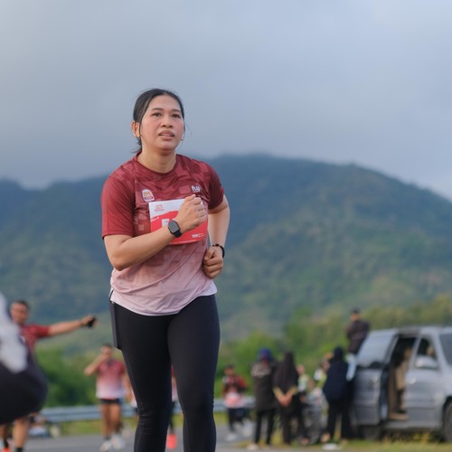 Race photo from KEDIRI HALF MARATHON 2026