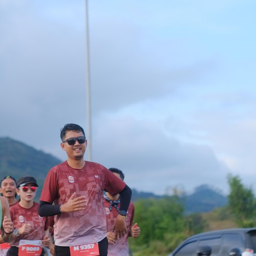 Race photo from KEDIRI HALF MARATHON 2026