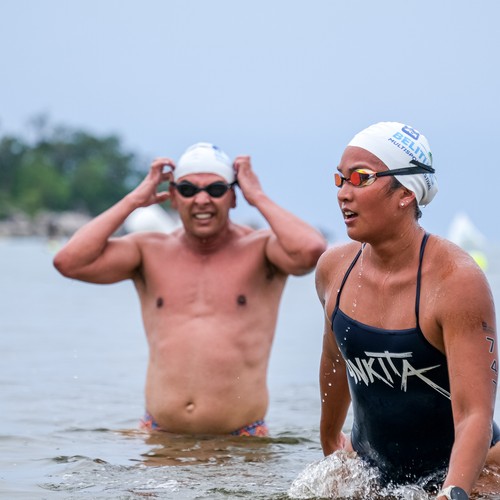 Race photo from Belitung Multisport Festival
