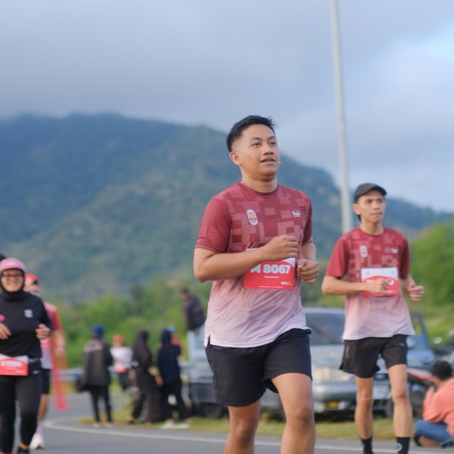 Race photo from KEDIRI HALF MARATHON 2026
