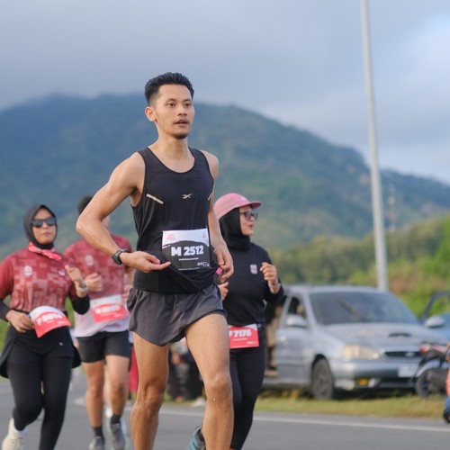 Race photo from KEDIRI HALF MARATHON 2026
