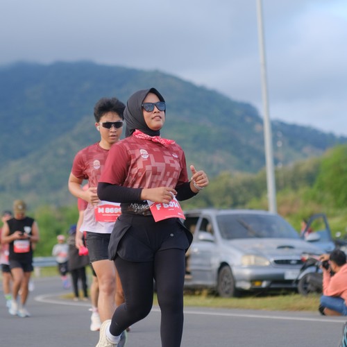 Race photo from KEDIRI HALF MARATHON 2026