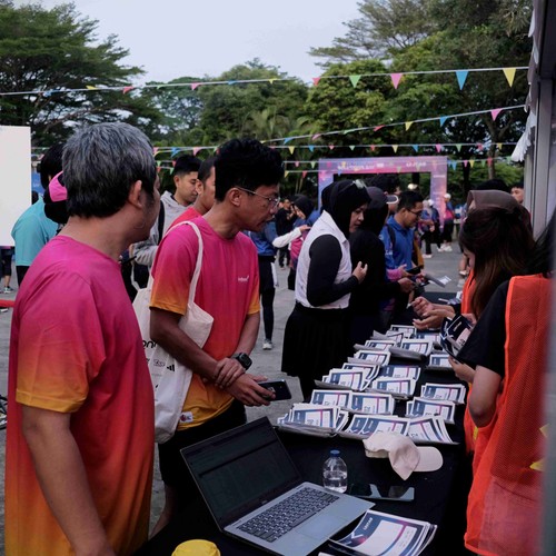 Race photo from LINTAS TEKNOLOGI SOLUTIONS DAY