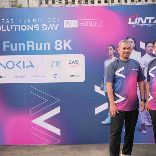 Race photo from LINTAS TEKNOLOGI SOLUTIONS DAY