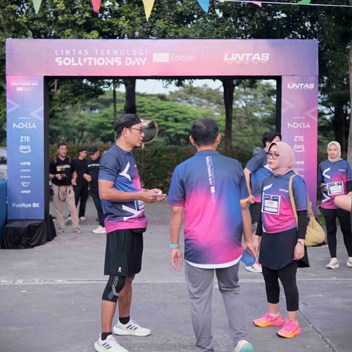 Race photo from LINTAS TEKNOLOGI SOLUTIONS DAY