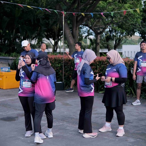 Race photo from LINTAS TEKNOLOGI SOLUTIONS DAY