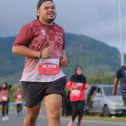 Race photo from KEDIRI HALF MARATHON 2026