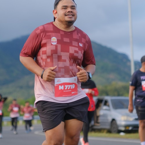 Race photo from KEDIRI HALF MARATHON 2026