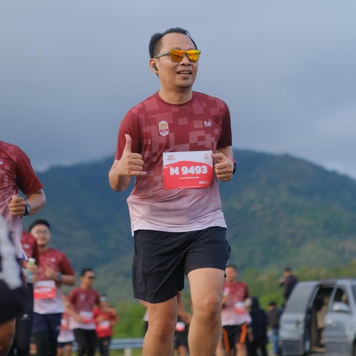 Race photo from KEDIRI HALF MARATHON 2026