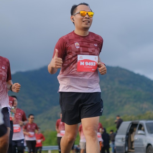 Race photo from KEDIRI HALF MARATHON 2026