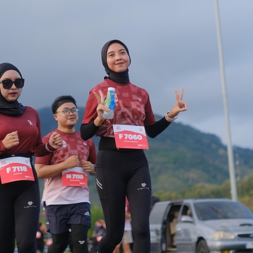 Race photo from KEDIRI HALF MARATHON 2026