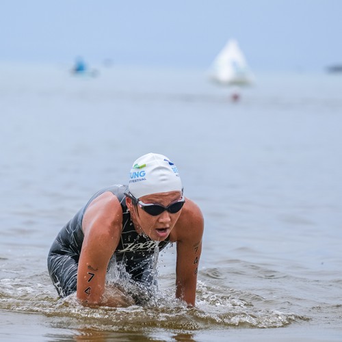 Race photo from Belitung Multisport Festival
